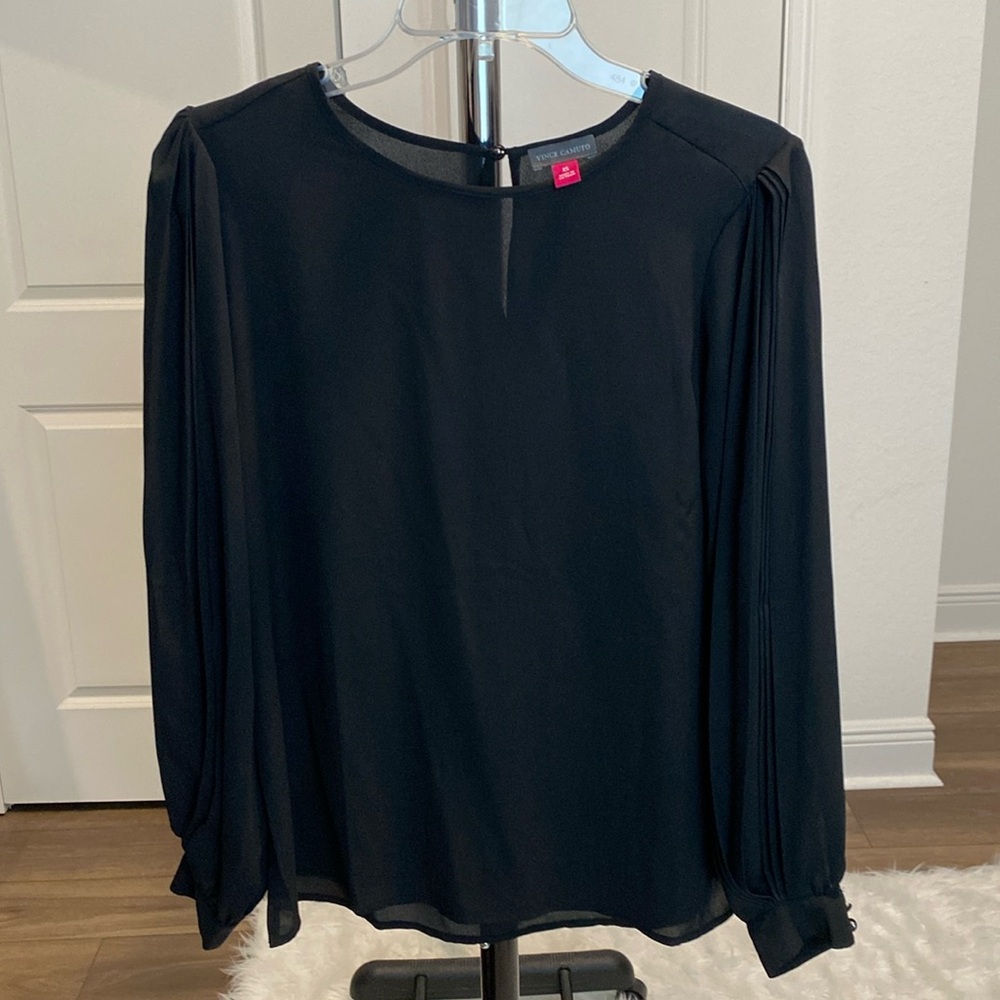 Black Vince Camuto Blouse